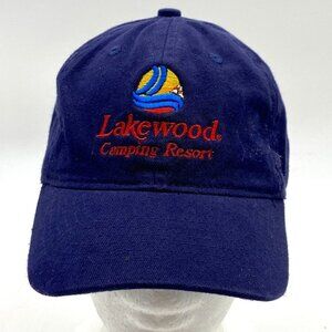 Lakewood Camping Resort Ball Hat Cap Youth Strapback Blue Viv & Lou Myrtle Beach